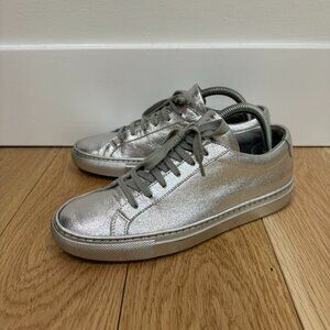 Common Projects Achilles Metallic Silver Low Women's EU 35 / US 5